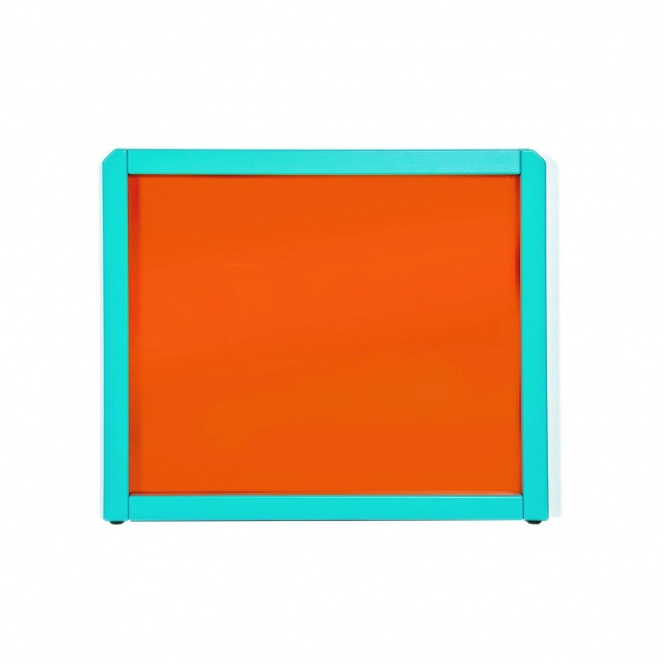 Raumteiler Plexiglas, Füllung flächig mit Plexiglas 